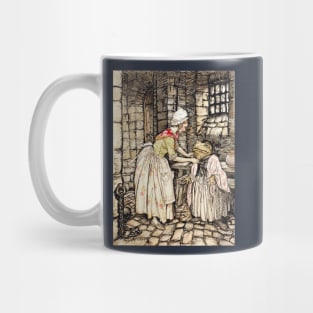 Mr. Toad Escapes - The Wind in the Willows - Arthur Rackham Mug